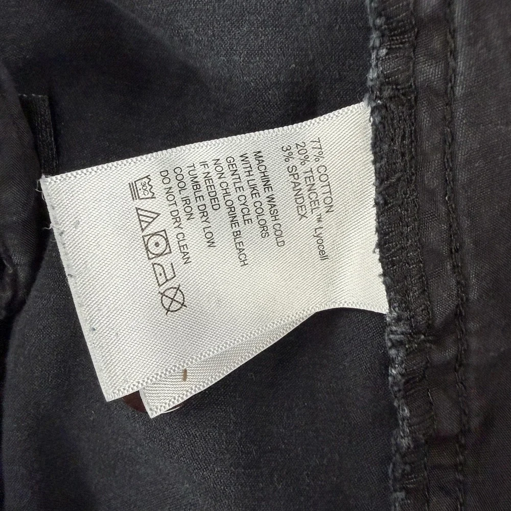 Tommy Bahama Shorts Mens 42 Black Chino Stretch Flat Front‎ 9 Inseam Casual Golf